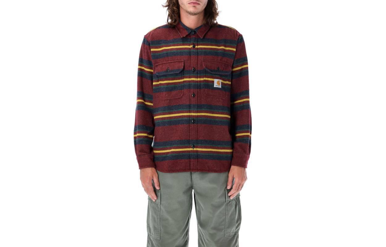 

Carhartt WIP Мужская красная рубашка