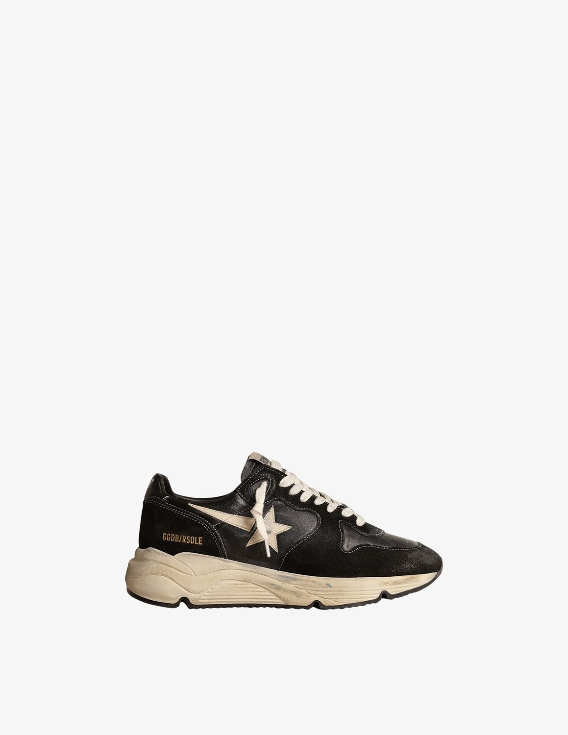

Кроссовки беговая подошва Star Golden Goose, цвет Black / White