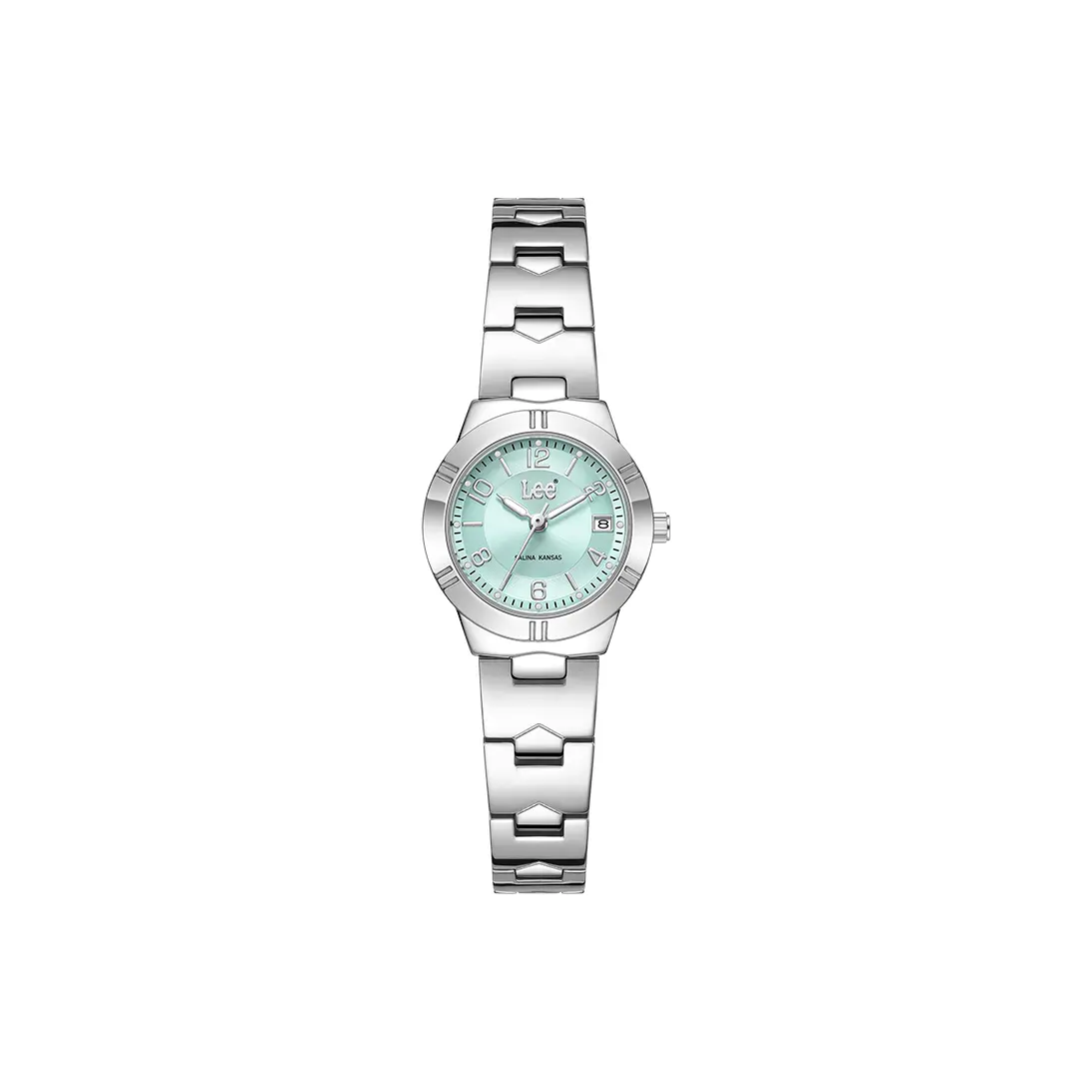 

Lee Часы Shiny Colors Collection кварцевый механизм стальной ремешок розовый циферблат женские