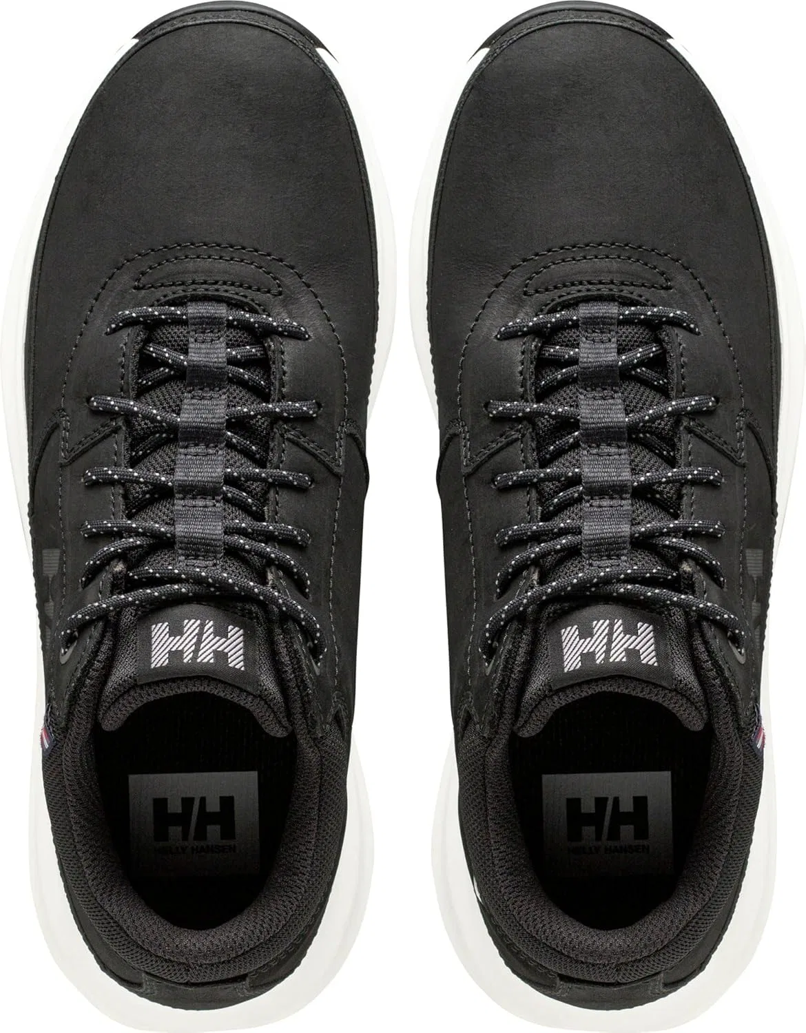 Мужские водонепроницаемые кожаные кроссовки Helly Hansen Beckett, черный — фото 2