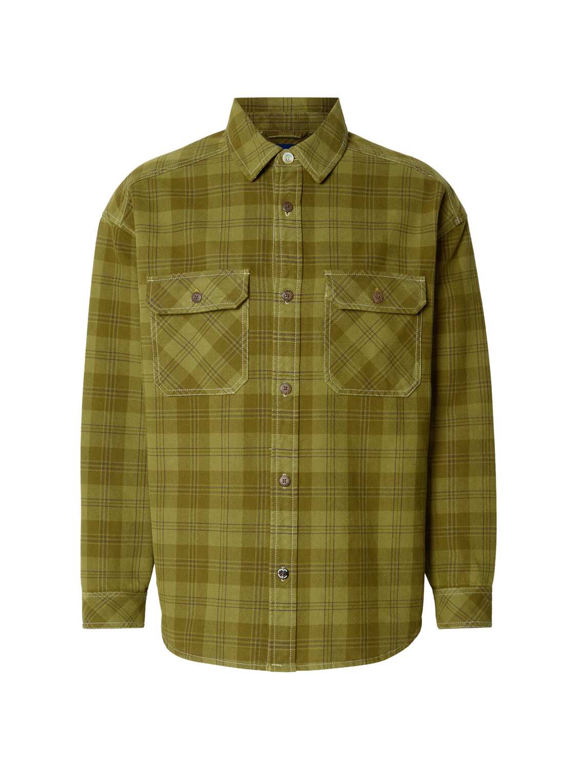 

SCOTCH & SODA Рубашка на пуговицах Regular fit в цвете хаки, оливковый