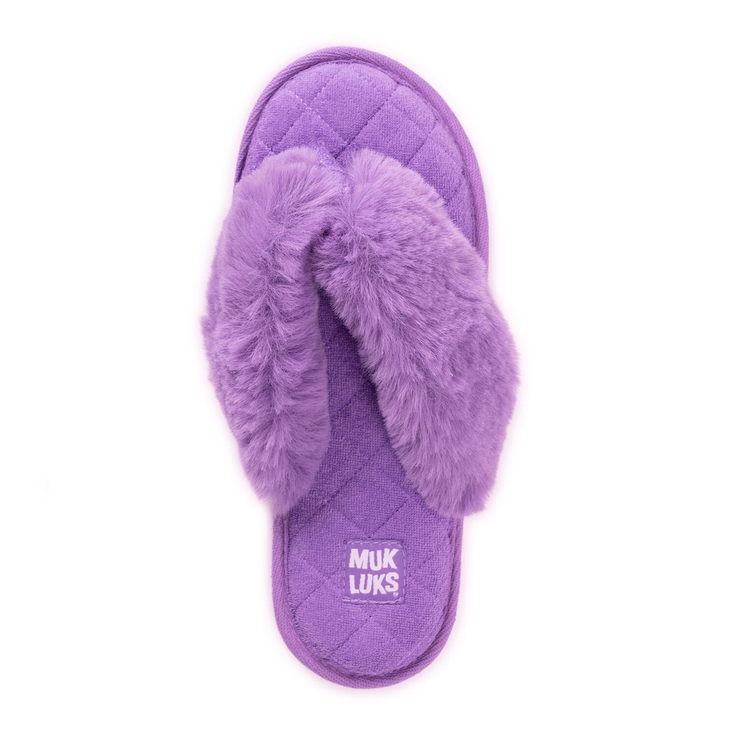 MUK LUKS Maren Женские тапочки-стринги из искусственного меха MUK LUKS — фото 4