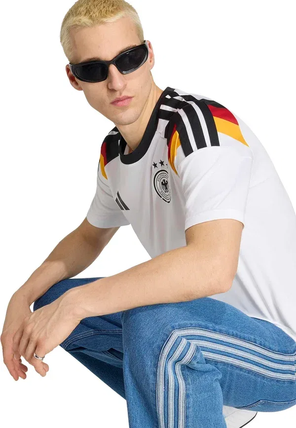 Футболка Adidas Performance Germany 26 home fan national team wear, белый — фото 4