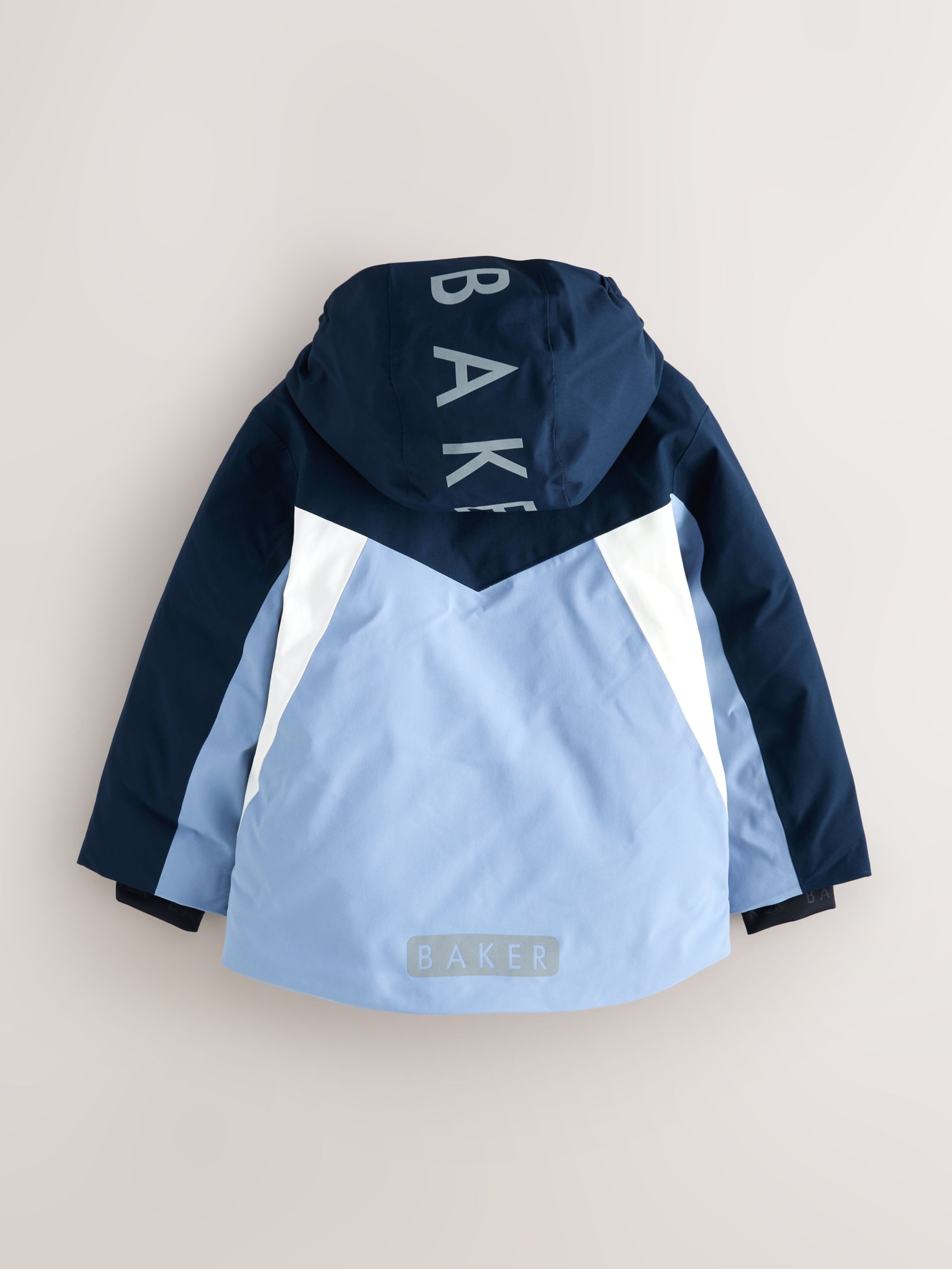 Baker by Ted Baker Зимняя куртка в цвете Navy, Light Blue — фото 2