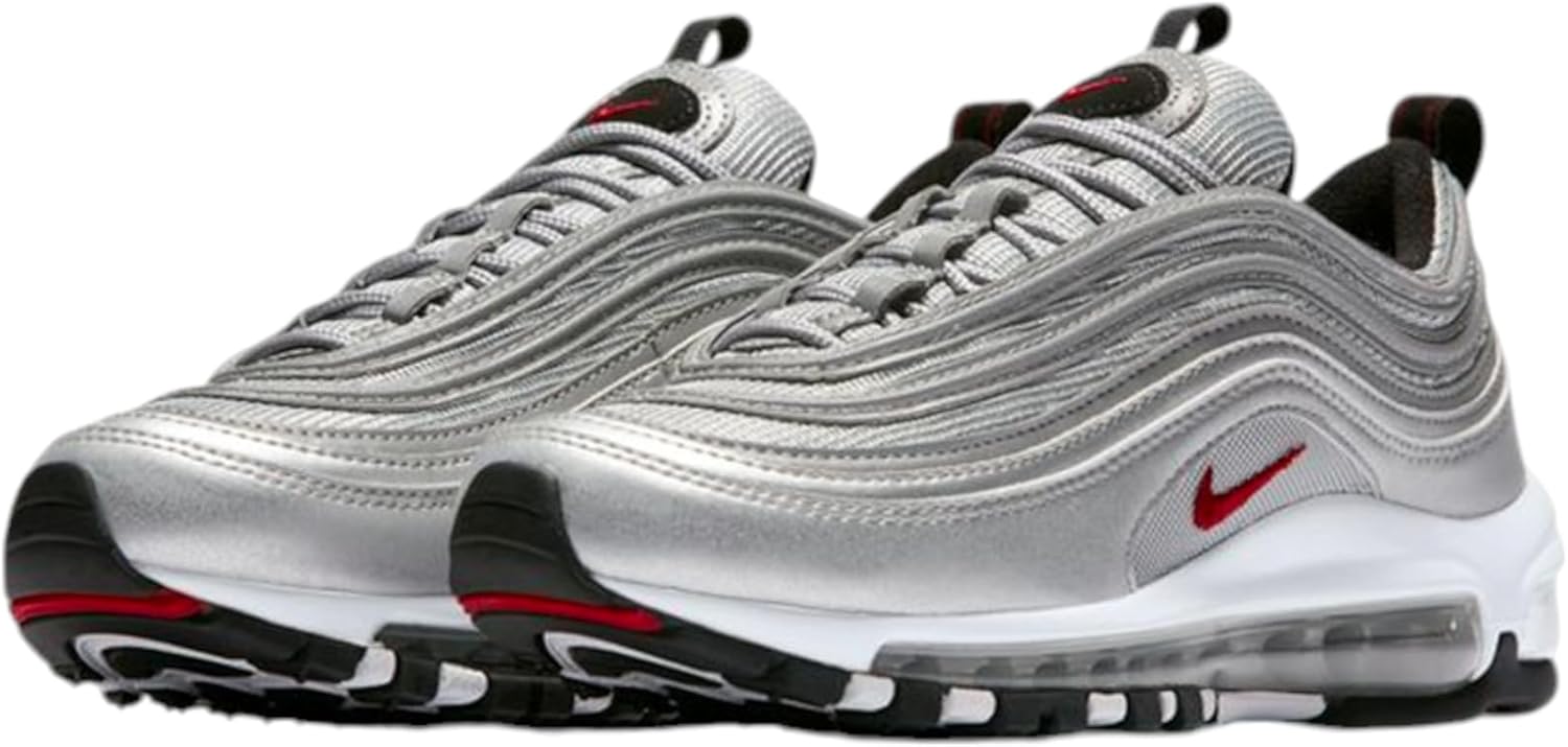 Мужские кроссовки для бега Nike Air Max 97 (GS) Competition, Silver/Red-silver — фото 2