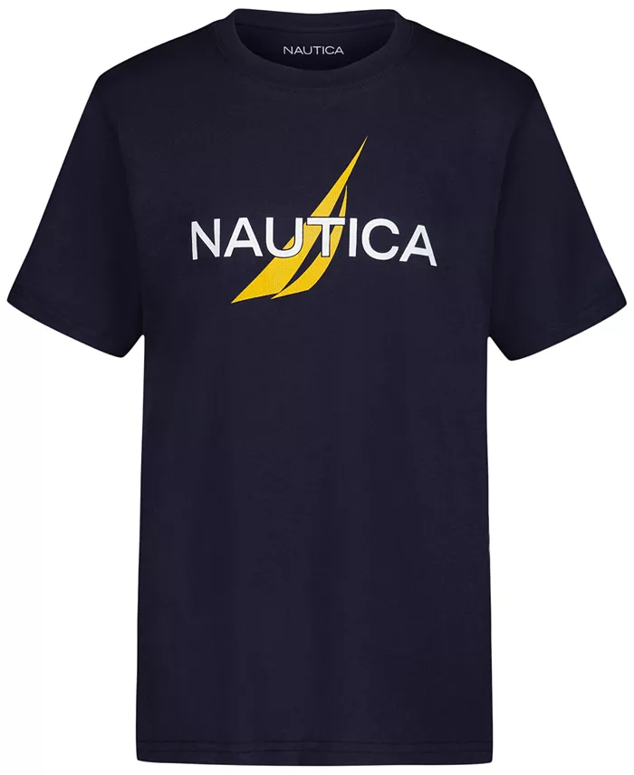 

Футболка с коротким рукавом для малышей и мальчиков Nautica, синий