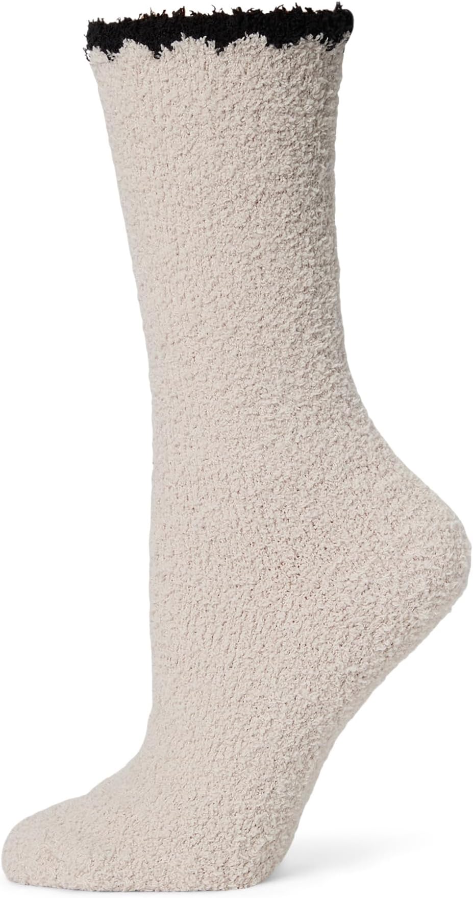 

Носки Barefoot Dreams Women's Cozychic Blanket Stitch Socks, Stone