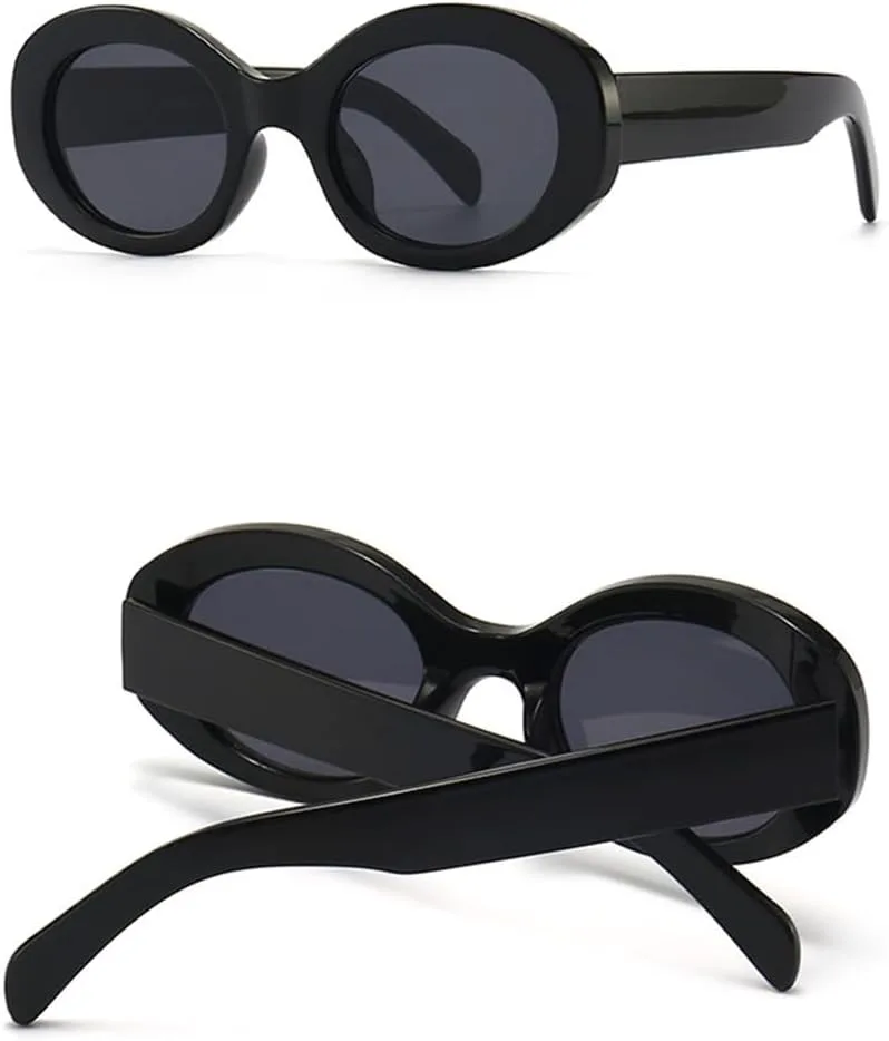 

Солнцезащитные очки UV400 с овальной оправой и градиентным леопардовым принтом для женщин и мужчин, для бега и занятий спортом на открытом воздухе UYPTK, White Gray