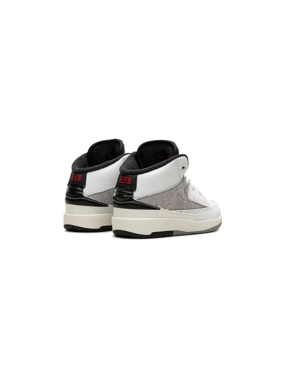 Кроссовки Air Jordan 2 "Python" Jordan Kids, белый — фото 3