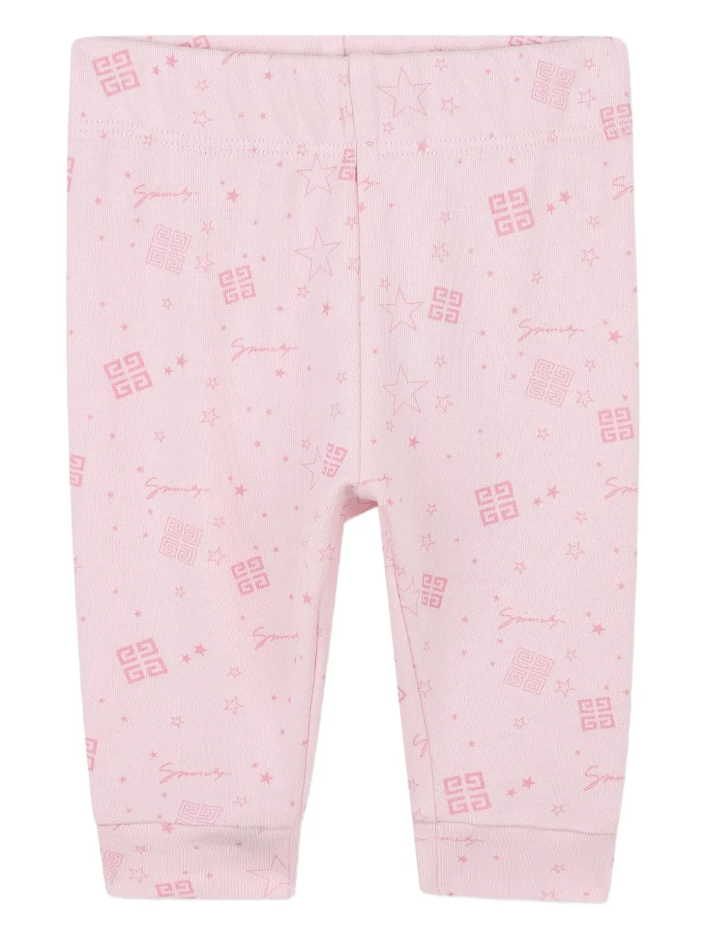 

Спортивный костюм с оборками Givenchy Kids, розовый