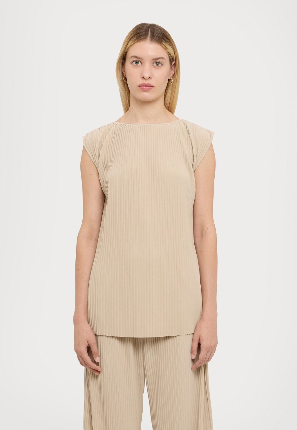 

Блуза CAMBUSA Max Mara Leisure, бежевый