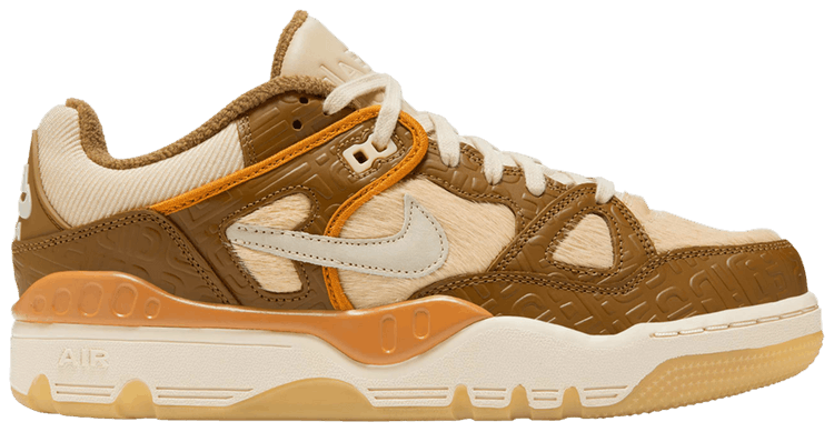 

Кроссовки Nike Nigo x Air Force 3 Low 'OGIN - Light British Tan' Otsumo Plaza Japan Exclusive, загар