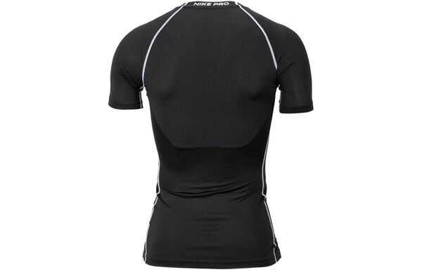 Спортивная футболка Men's Nike Logo Printing Sports Breathable Short Sleeve Black Gym Clothes, черный — фото 2