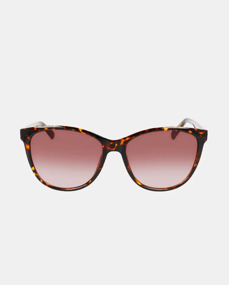 

Женские солнцезащитные очки cat eye с поляризованными линзами, литые Nautica, темно-коричневый