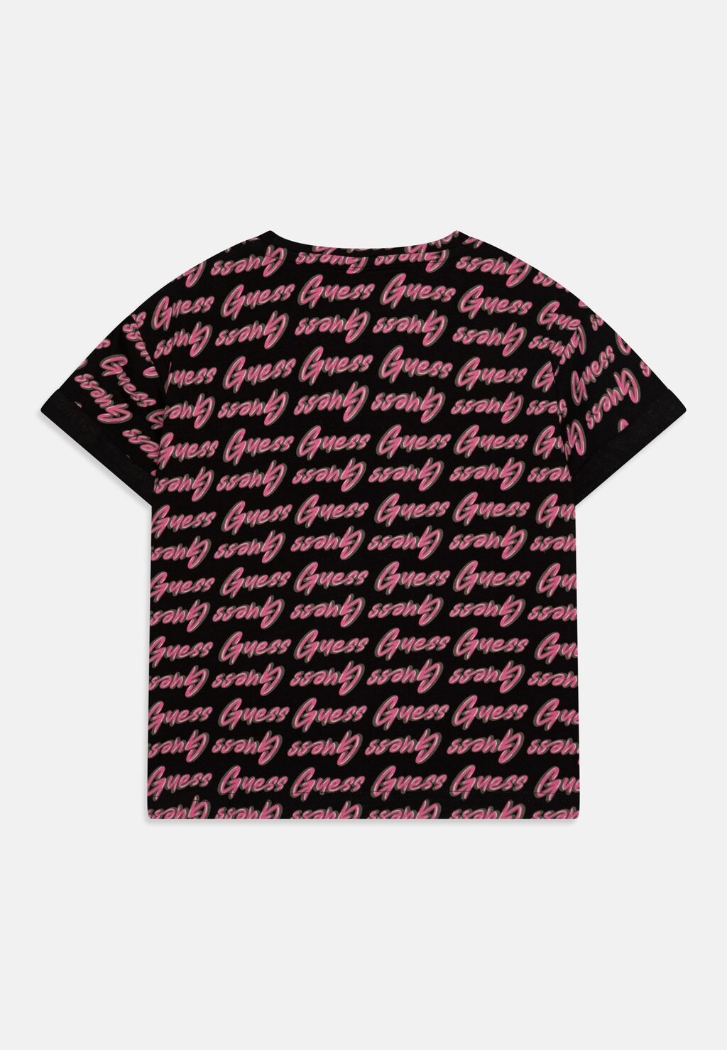 

Футболка с принтом Junior Girl Guess, черная