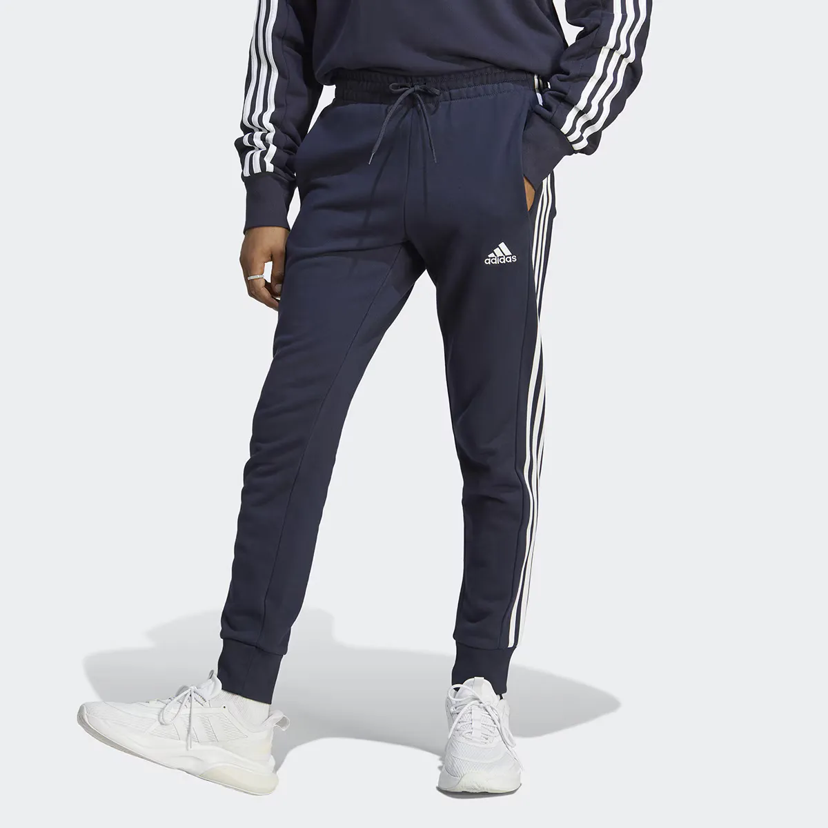 

Мужские Essentials Французские Махровые Брюки Adidas, синий