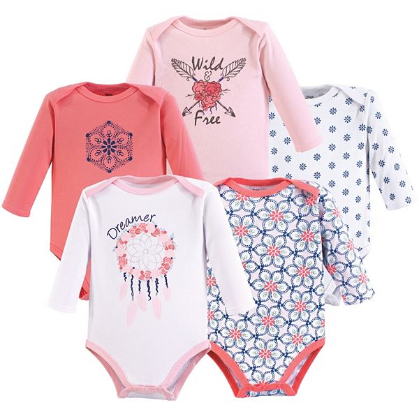 

Боди с длинным рукавом для девочки, 5 шт, dream catcher Yoga Sprout