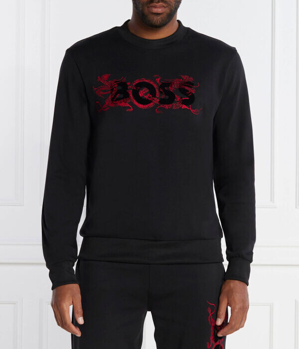 

Толстовка Boss Soleri 119 Regular Fit, черный