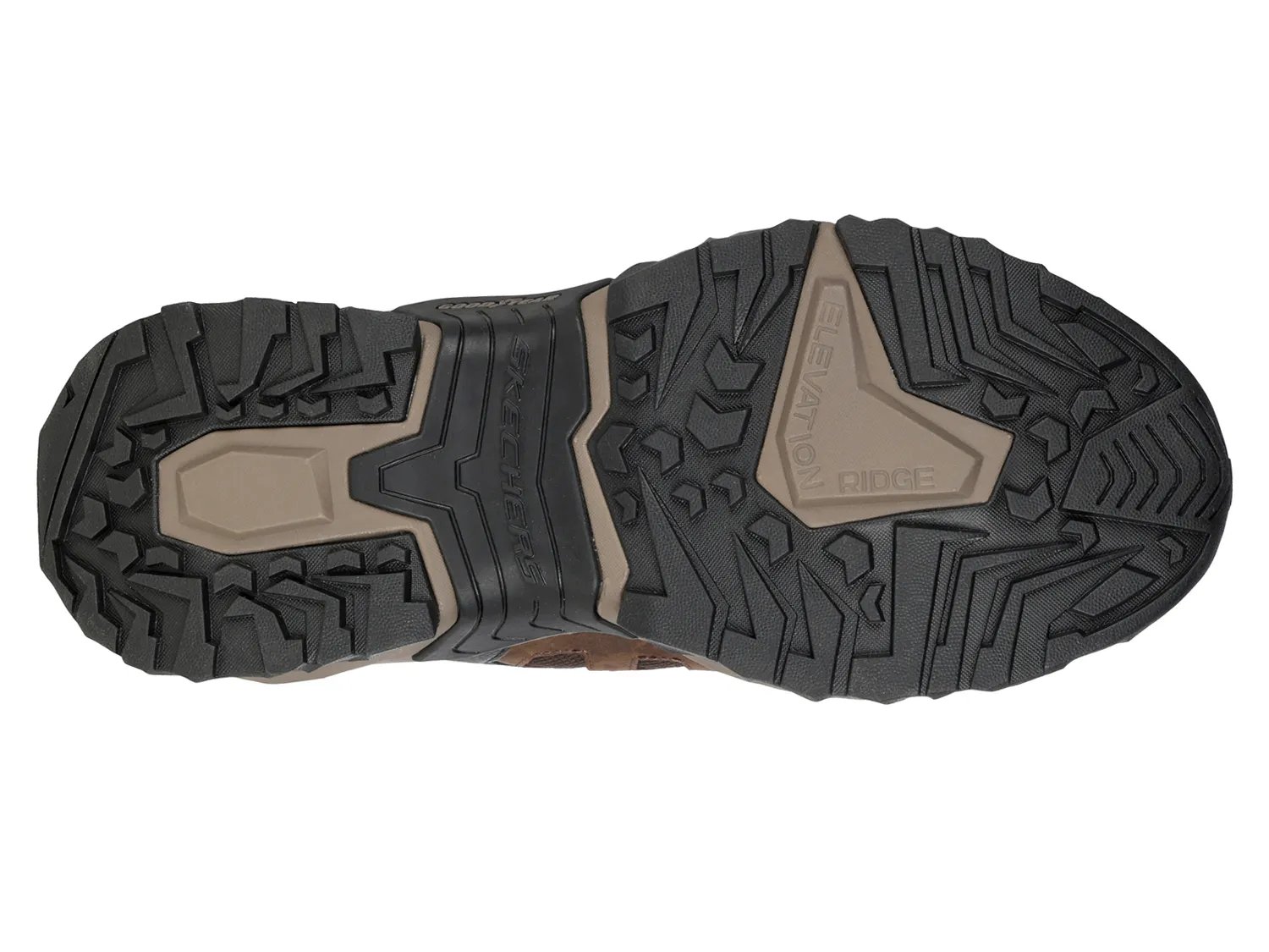 Кроссовки Skechers Slip-Ins Relaxed Fit Terraform Jagger Trail Shoe - Men's, темно-коричневый — фото 4