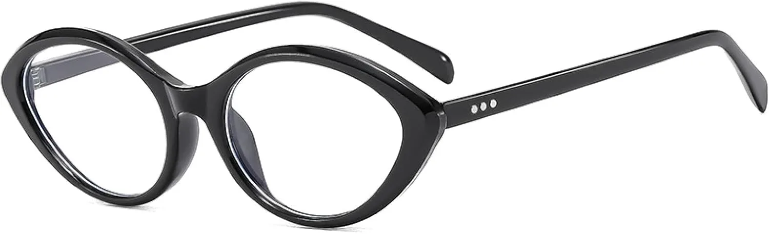 

Винтажные солнцезащитные очки «кошачий глаз» для женщин и мужчин, защита от УФ-излучения UV400, ретро-оправа, овальная форма, солнцезащитные очки WNCKSQ, C8