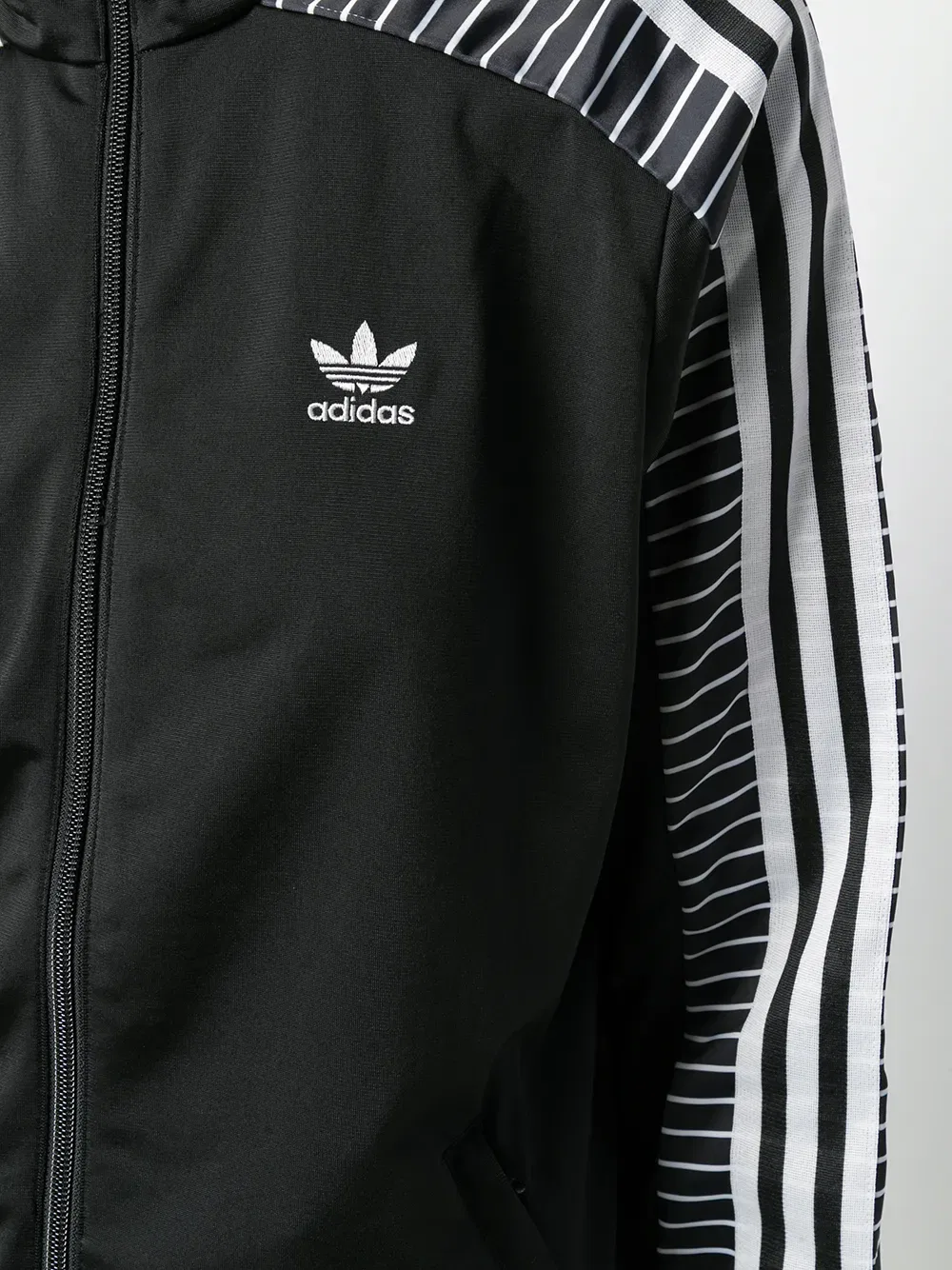 Оригинальная спортивная куртка Adidas, черный — фото 4
