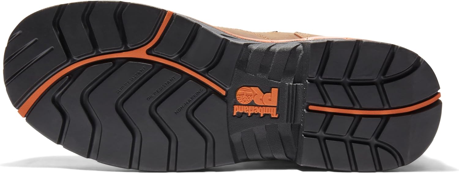 Timberland PRO мужские Bosshog 6 дюймовые рабочие ботинки с композитным защитным носком, устойчивые к проколам, водонепроницаемые, для промышленных работ, Brown — фото 4