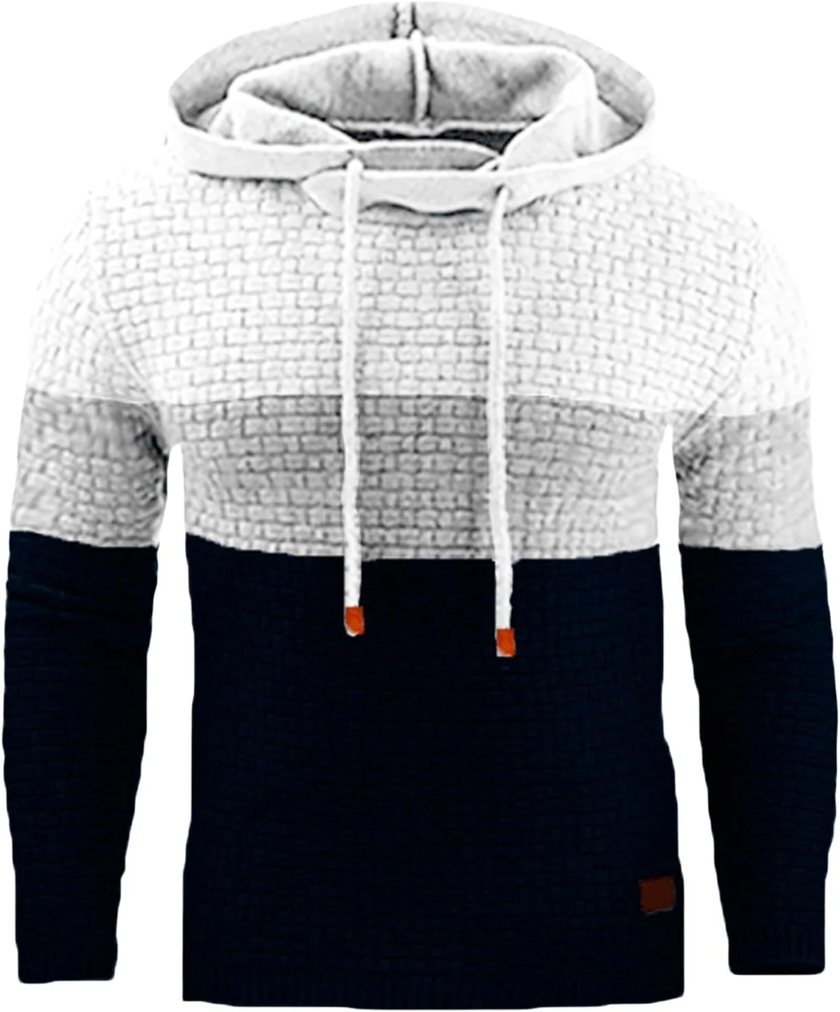 

Мужская модная худи с цветными блоками Jacquar