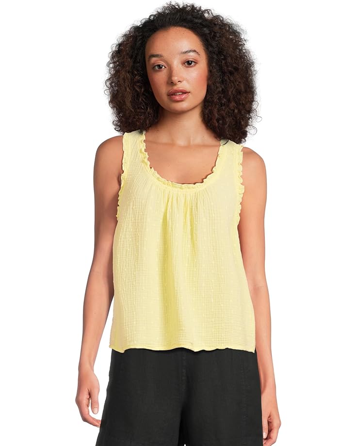 

Топ Michael Stars Devon Scoop Neck Tank, цвет Lemonade