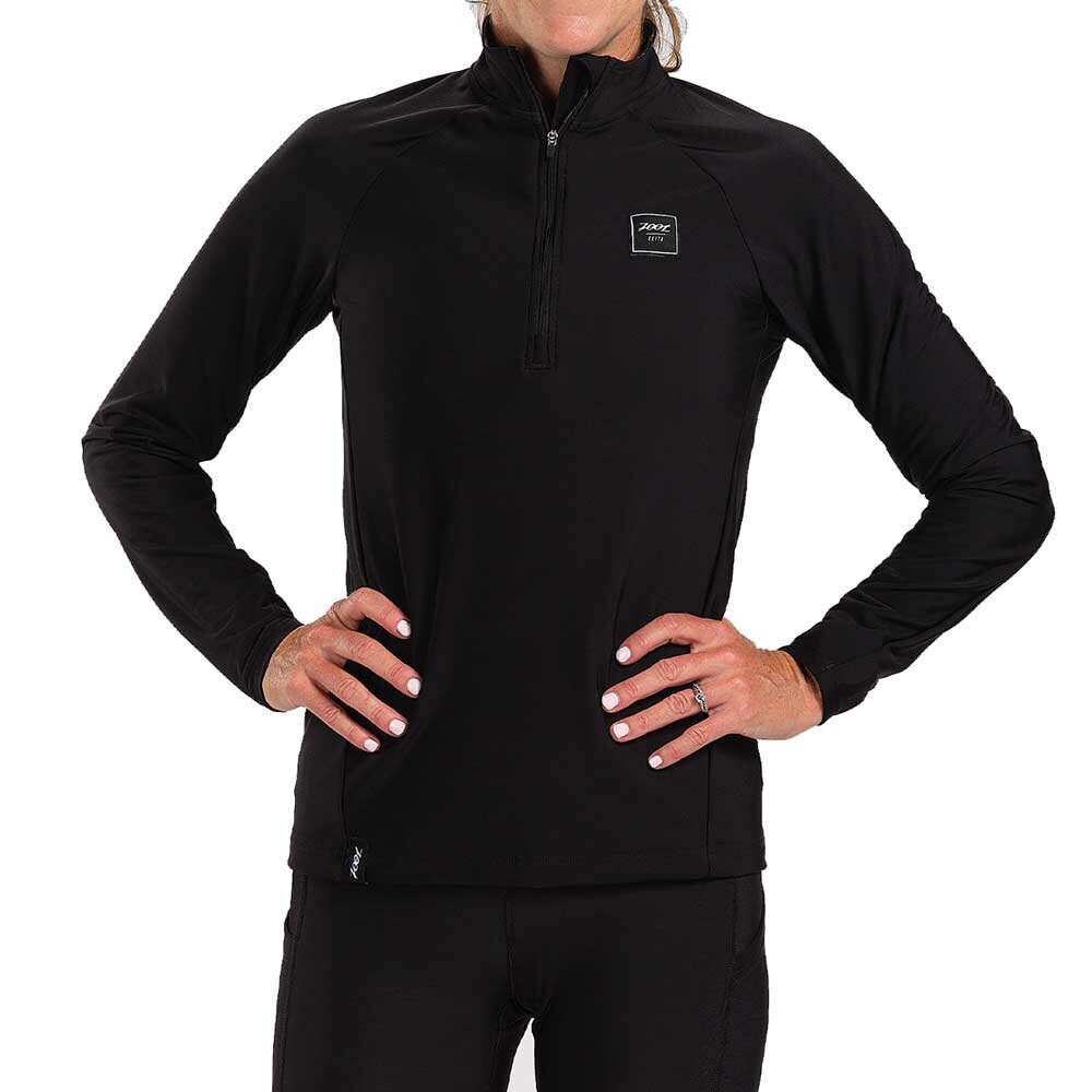

Толстовка Zoot Elite Run Thermo Half Zip, черный