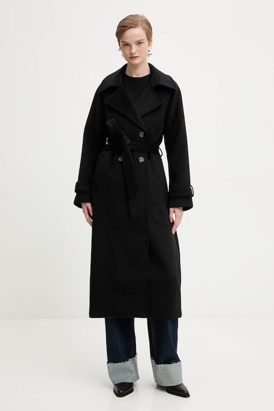 

Пальто Abercrombie & Fitch, черный