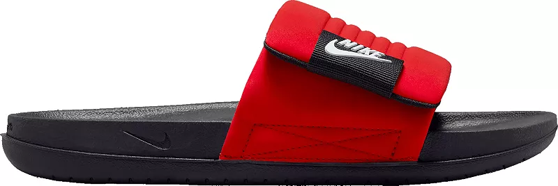 

Мужские регулируемые шлепанцы Nike OffCourt, цвет University Red/White/B