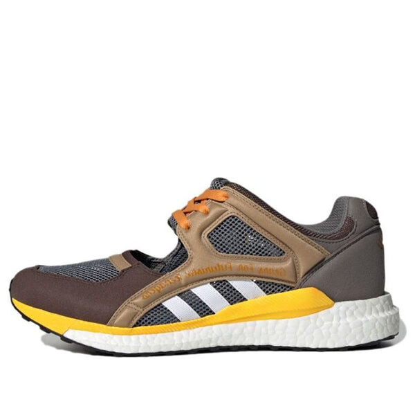 

Кроссовки human made x eqt racing 'cardboard' Adidas, серый