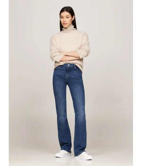 Джинсы ана Flare fit Tommy Hilfiger, синий — фото 2