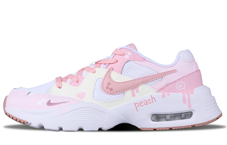 

Nike Кроссовки Air Max Fusion Low top Running Shoes Women's Yellow Pink