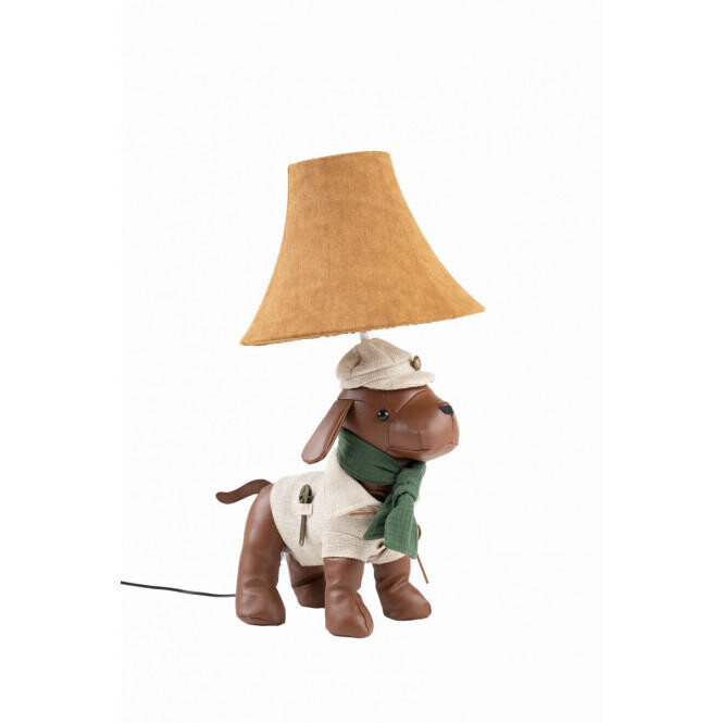 

Светодиодная детская настольная лампа Happy Lamps, 26x27x48 см, белый