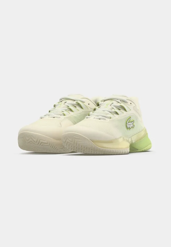 Кроссовки для тенниса ag lt ultra для любых поверхностей Lacoste Sport, Off White/Light Green — фото 3