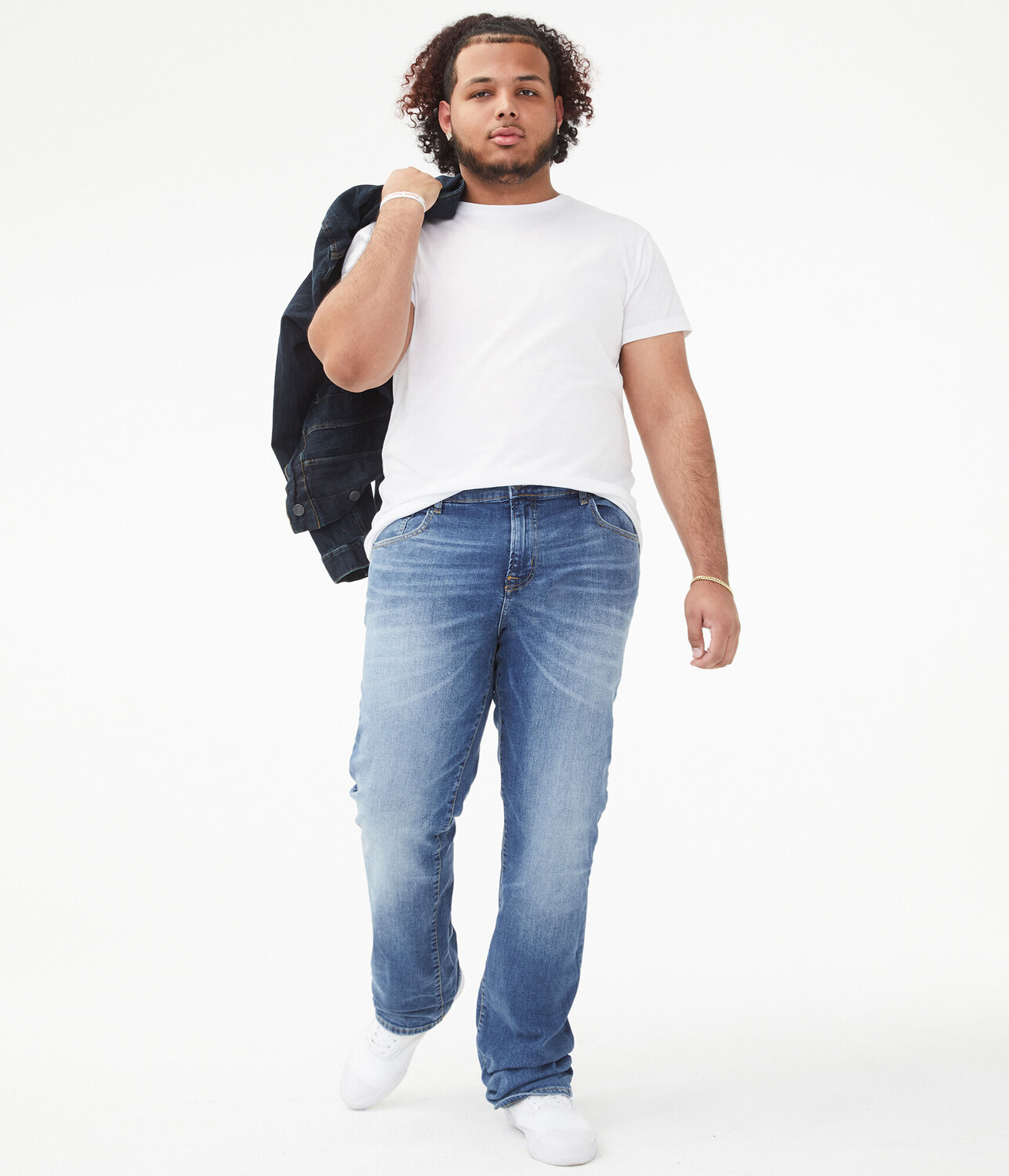 

Узкие прямые джинсы Aeropostale, синий