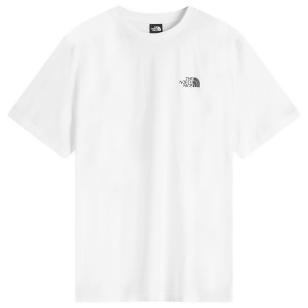 

Футболка с простым куполом The North Face, белый