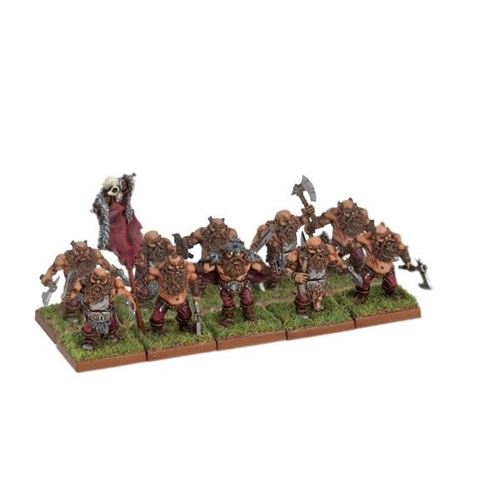 

Фигурка Kings Of War Dwarf Berserker Troop With Command Mantic Games