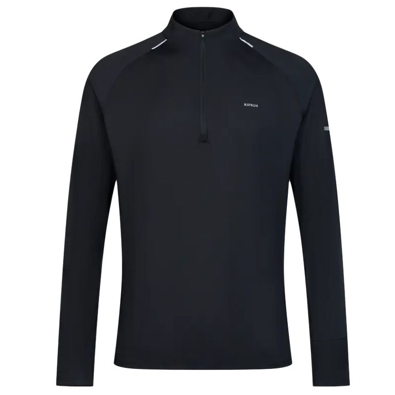 

Футболка мужская дымчато-черная DECATHLON