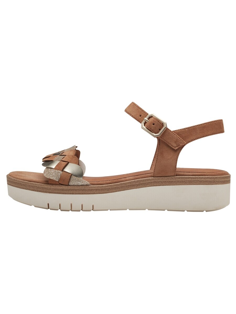 Босоножки на высоком каблуке Tamaris Sandals, коричневый — фото 4