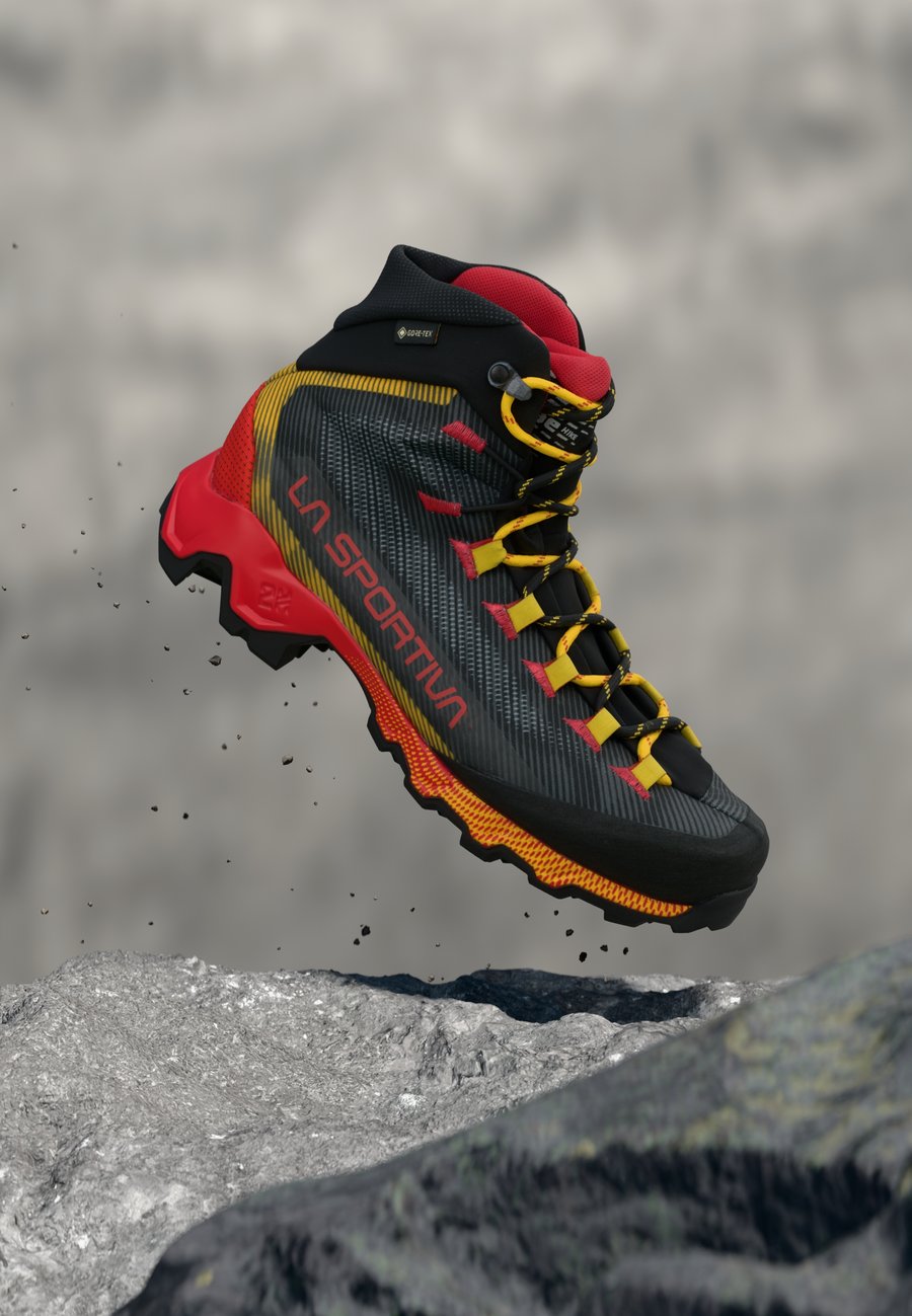

Кроссовки La Sportiva AEQUILIBRIUM GTX, Carbon/Yellow/Dark Grey