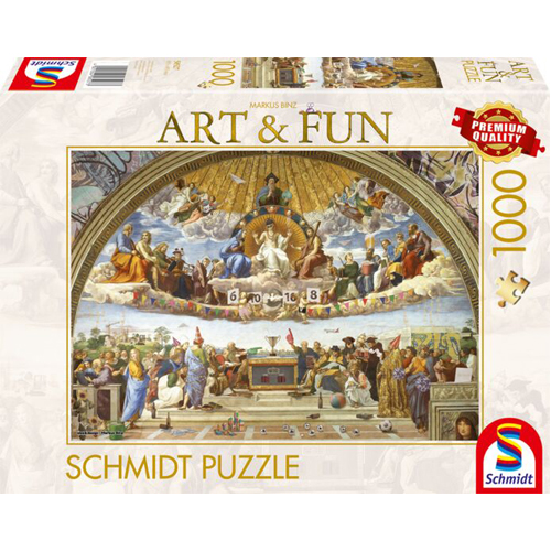

Пазлы Markus Binz: Disputation Of The Holy Sacrament 2024 (1000Pc)