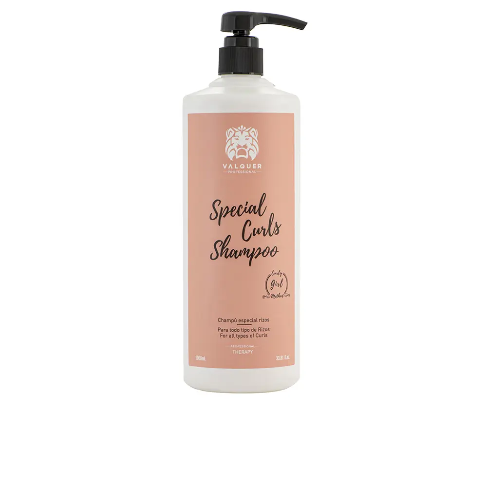 

Шампунь Special curls 0% champú método curly Valquer, 1000 мл.