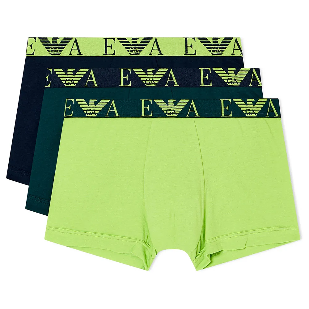 

Боксеры Emporio Armani Bold Monogram Trunk 3 units, мультиколор