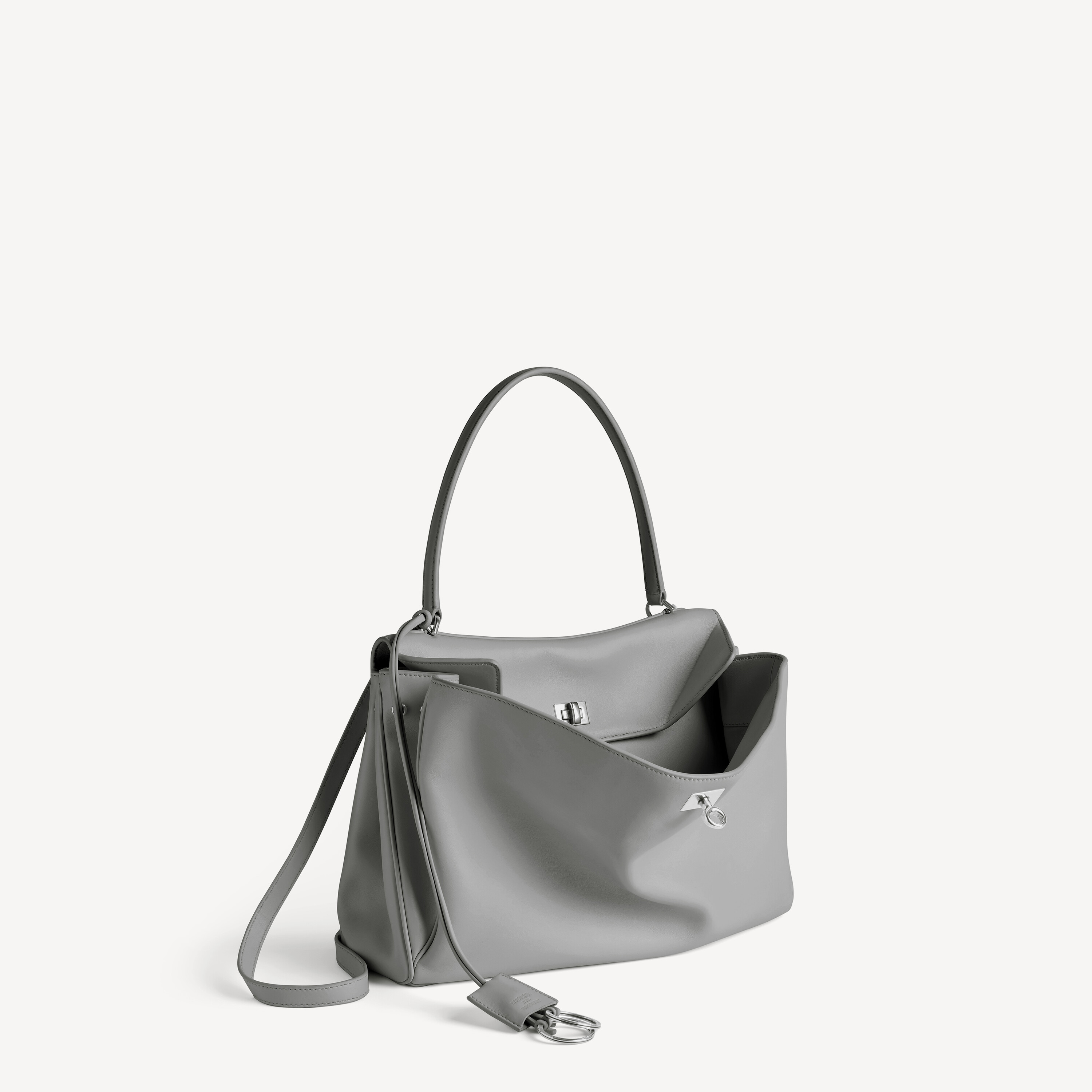 Женская сумка rodeo среднего размера в цвете облачно-серый BALENCIAGA, облачно-серый — фото 2