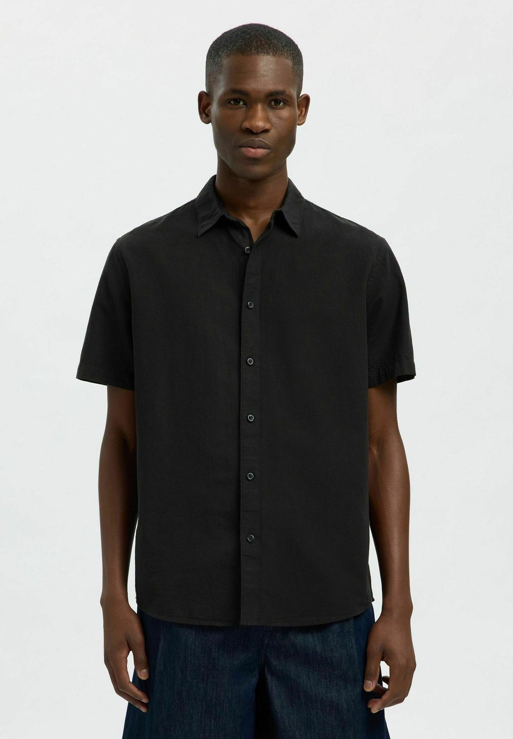 

Рубашка SLHREG SUN SHIRT Selected Homme, черный