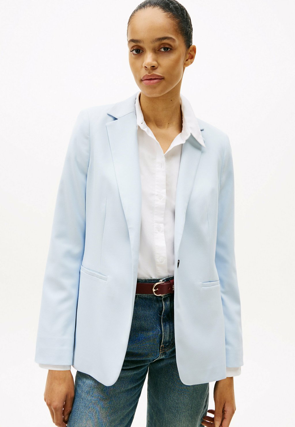

Блейзер CORE REGULAR Tommy Hilfiger, светло-голубой