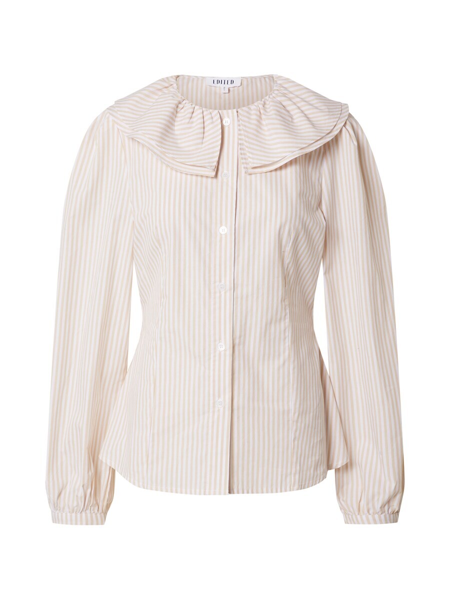 

Рубашка EDITED Blouse Fariza, цвет dark beige/white