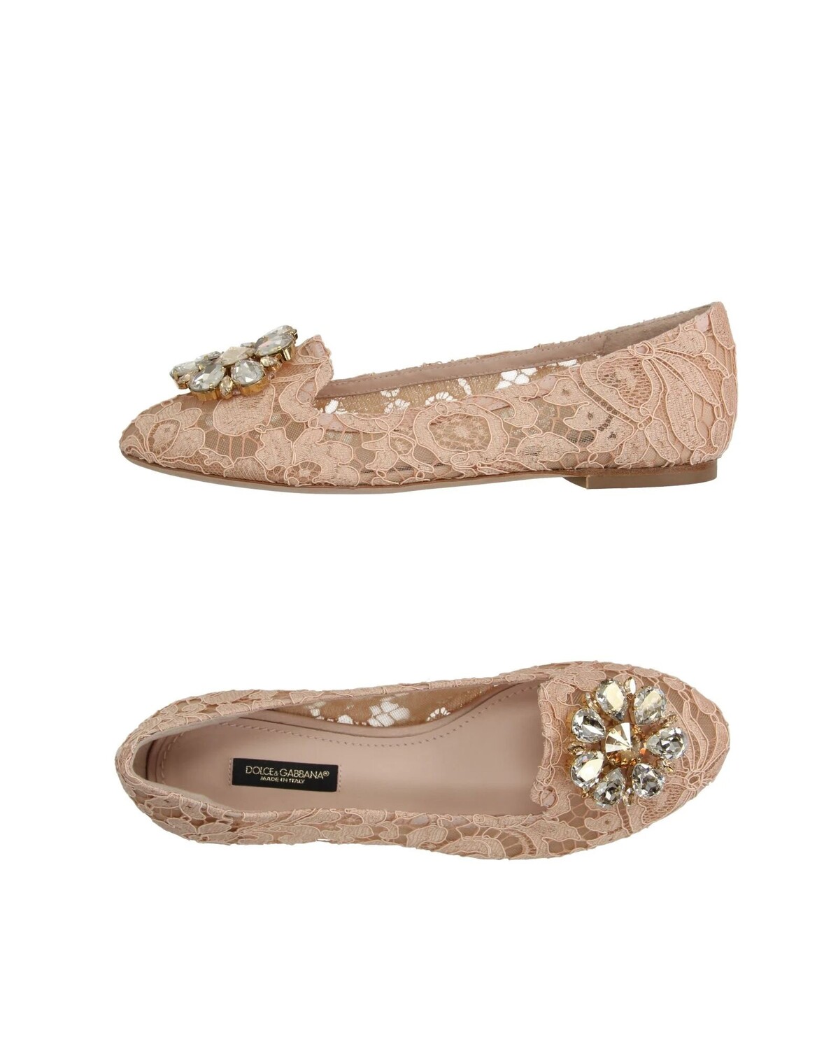 

Лоферы Dolce&Gabbana, розовый